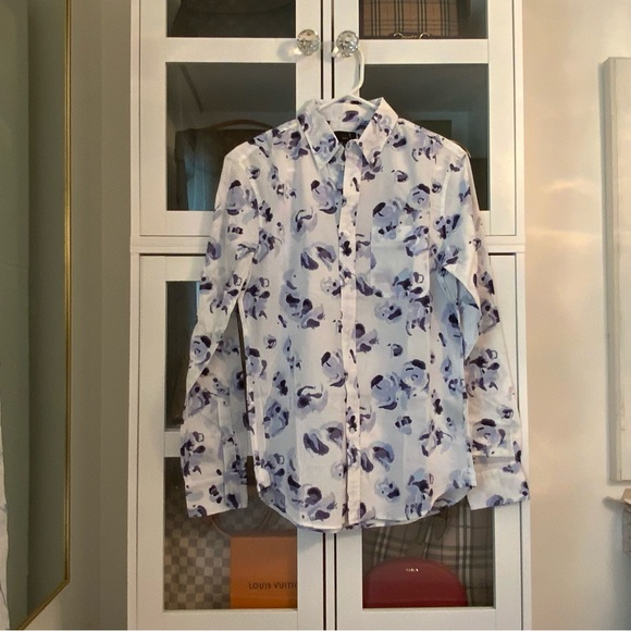 Club Monaco Men’s Slim Fit Long Sleeves Button Down Shirt Size XS - Picture 3 of 7